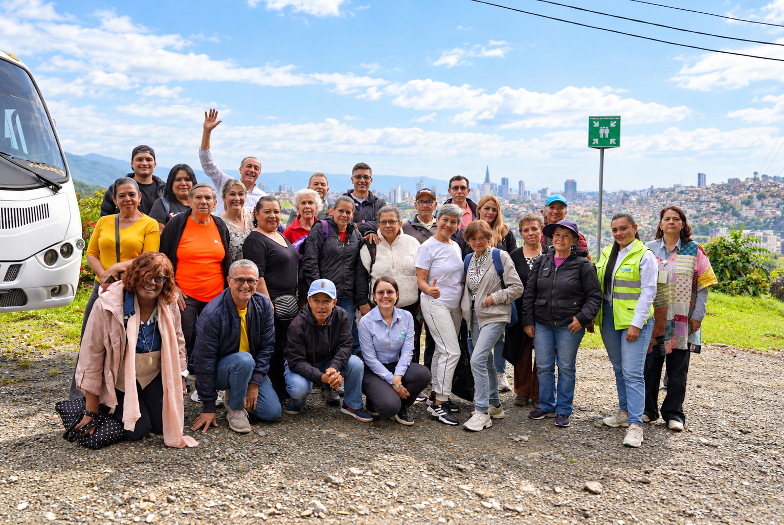 Participantes del programa Conexión entorno.
